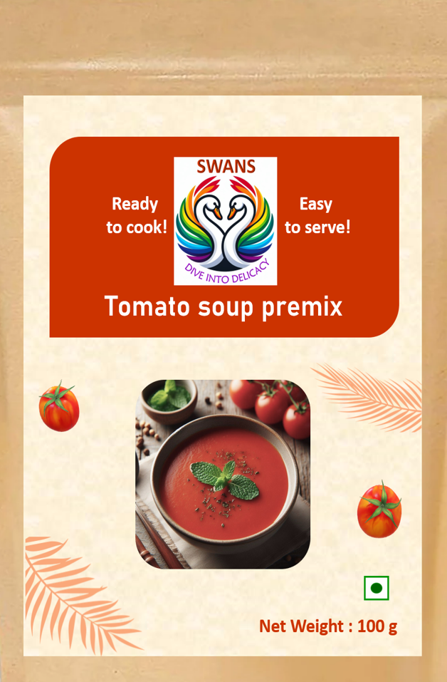 Tomato soup premix